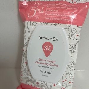 Summers eve cleansing clothes fresh cleanse wipes 2 packages 2pc 64wipes total